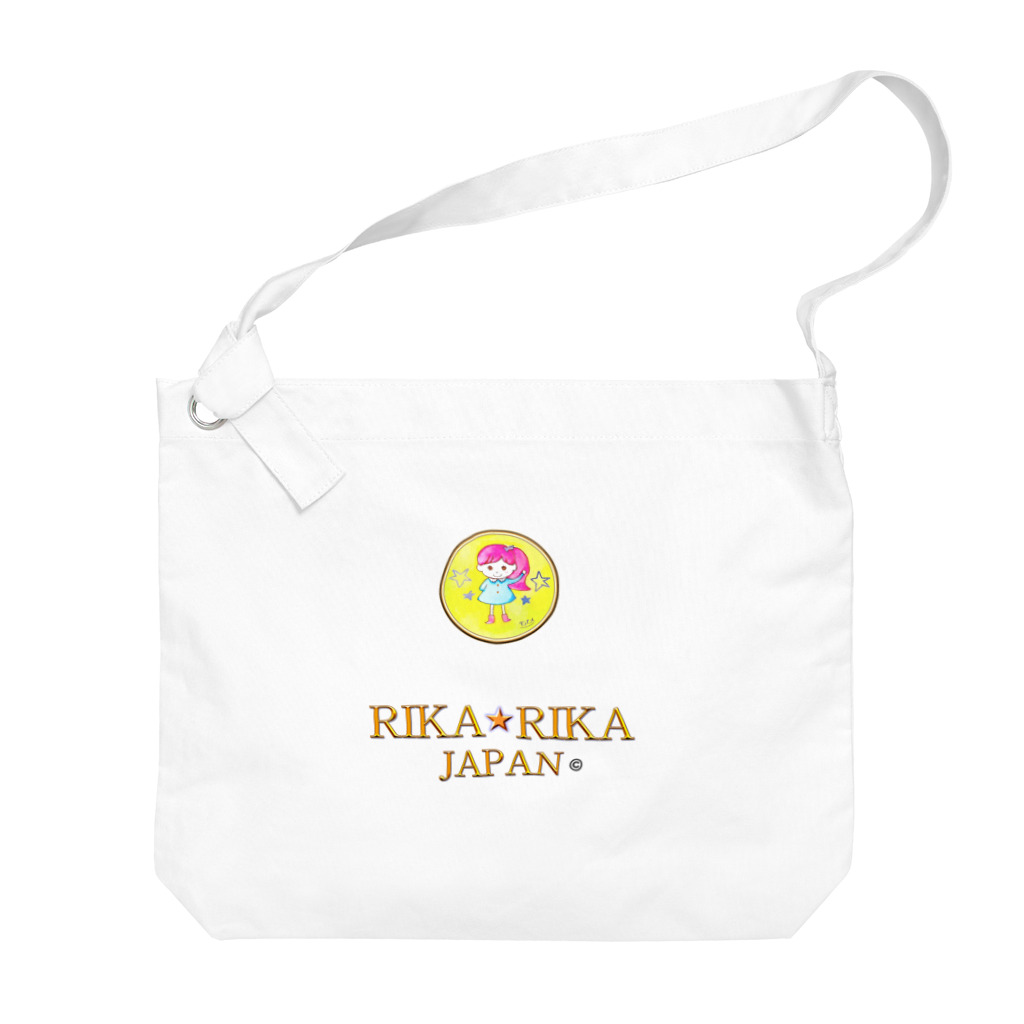 RIKA★JAPANのおーい！りっちゃん（YELLOW）ビッグショルダーバッグ Big Shoulder Bag