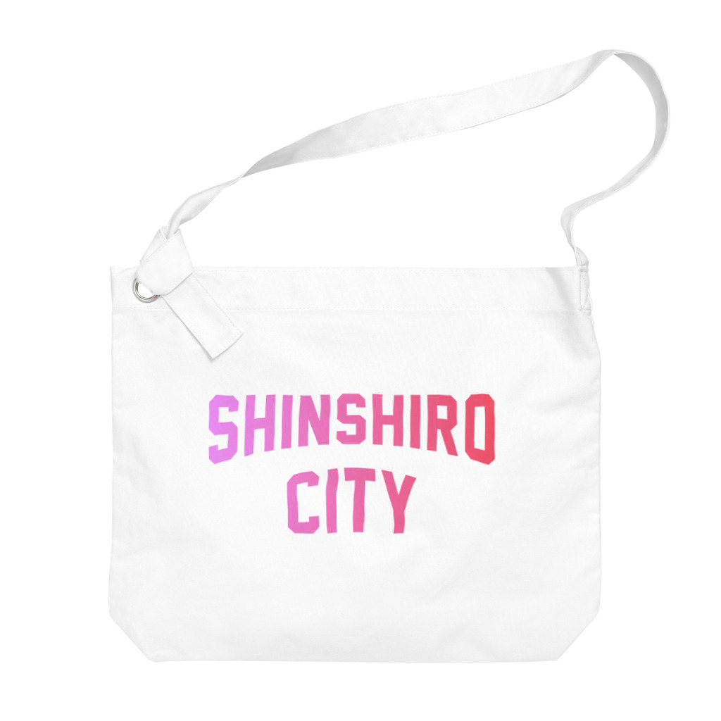 JIMOTOE Wear Local Japanの新城市 SHINSHIRO CITY ビッグショルダーバッグ