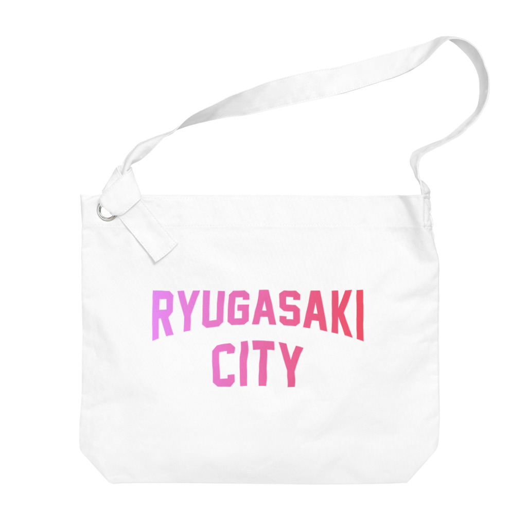 JIMOTOE Wear Local Japanの龍ケ崎市 RYUGASAKI CITY ビッグショルダーバッグ