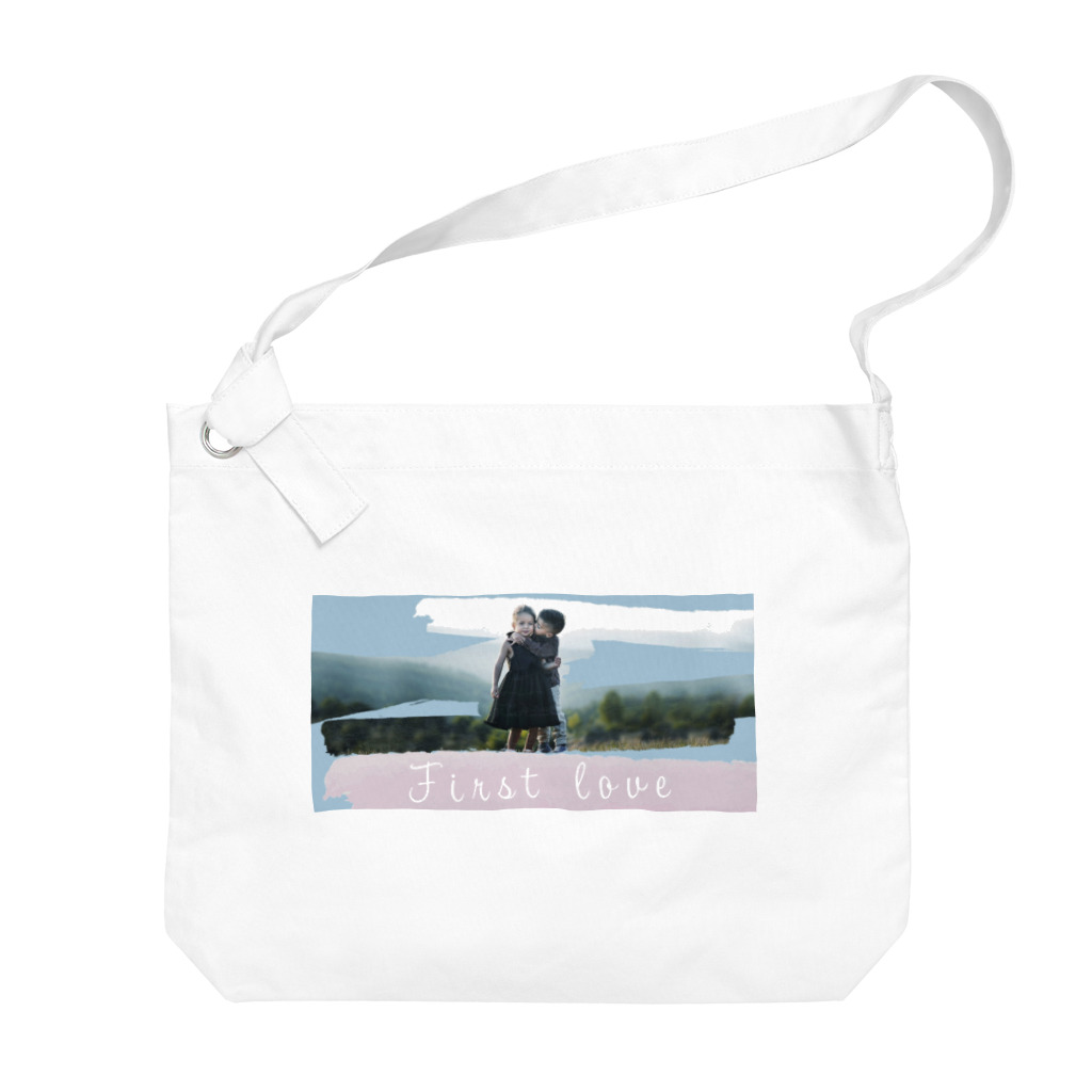 ohtani_shinjiのファーストキス Big Shoulder Bag