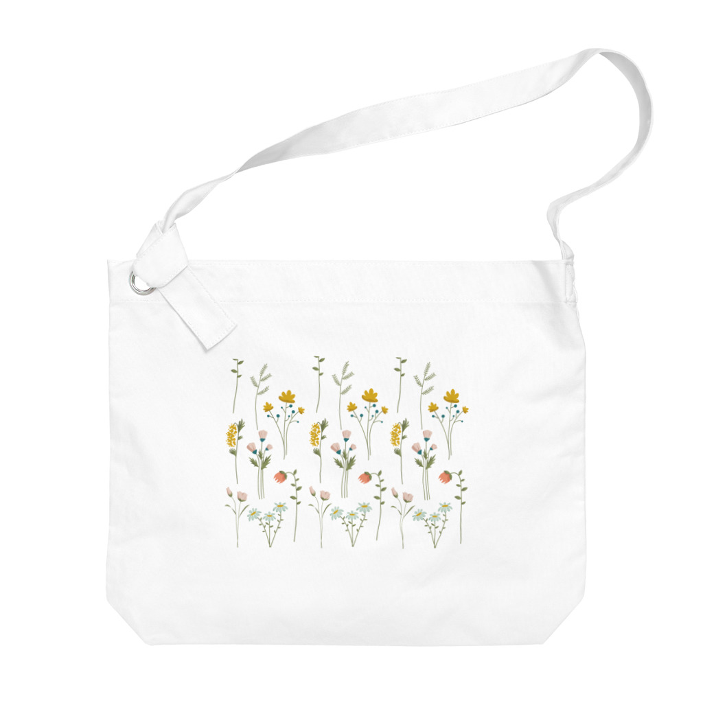 orange_honeyの花柄4 Big Shoulder Bag