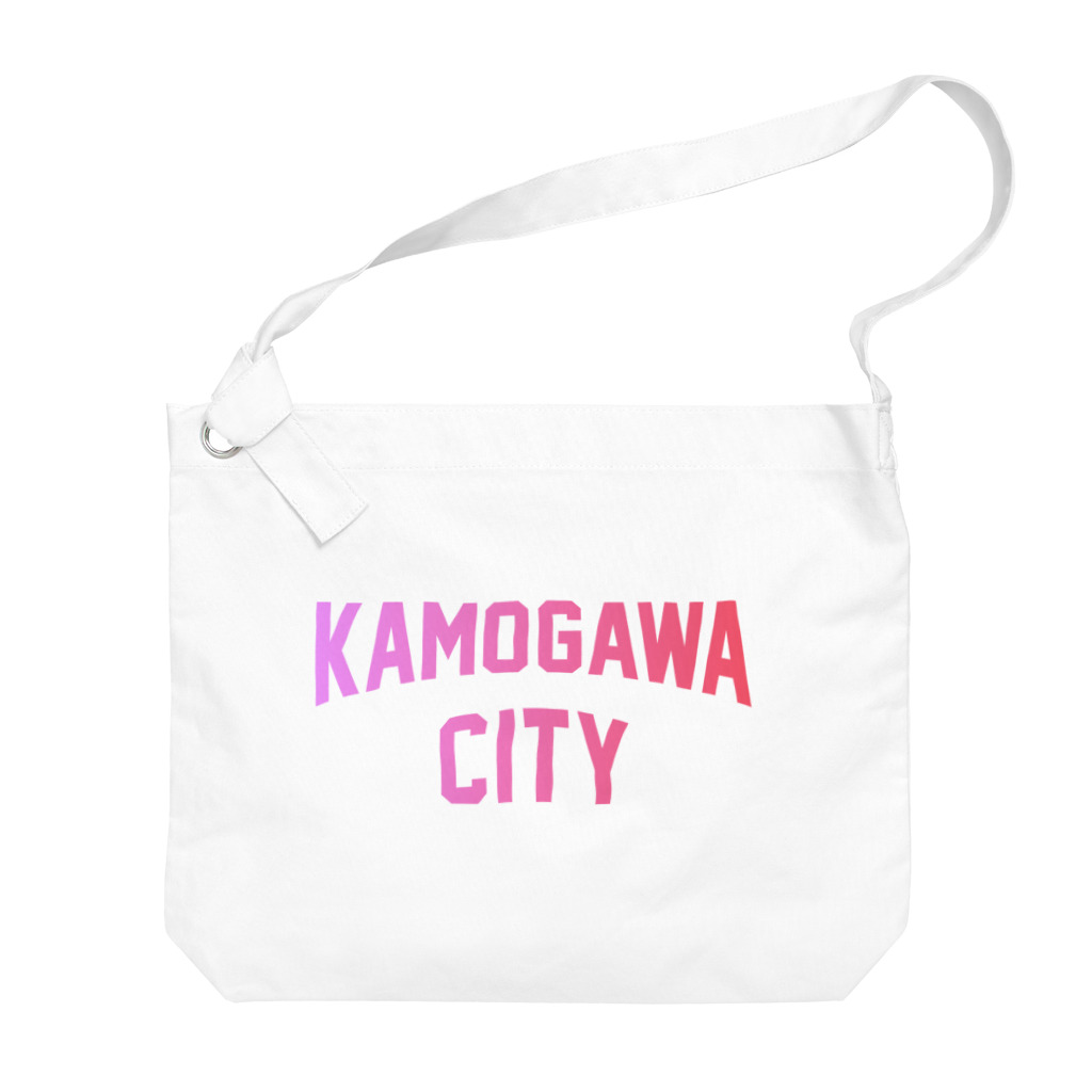 JIMOTOE Wear Local Japanの鴨川市 KAMOGAWA CITY Big Shoulder Bag