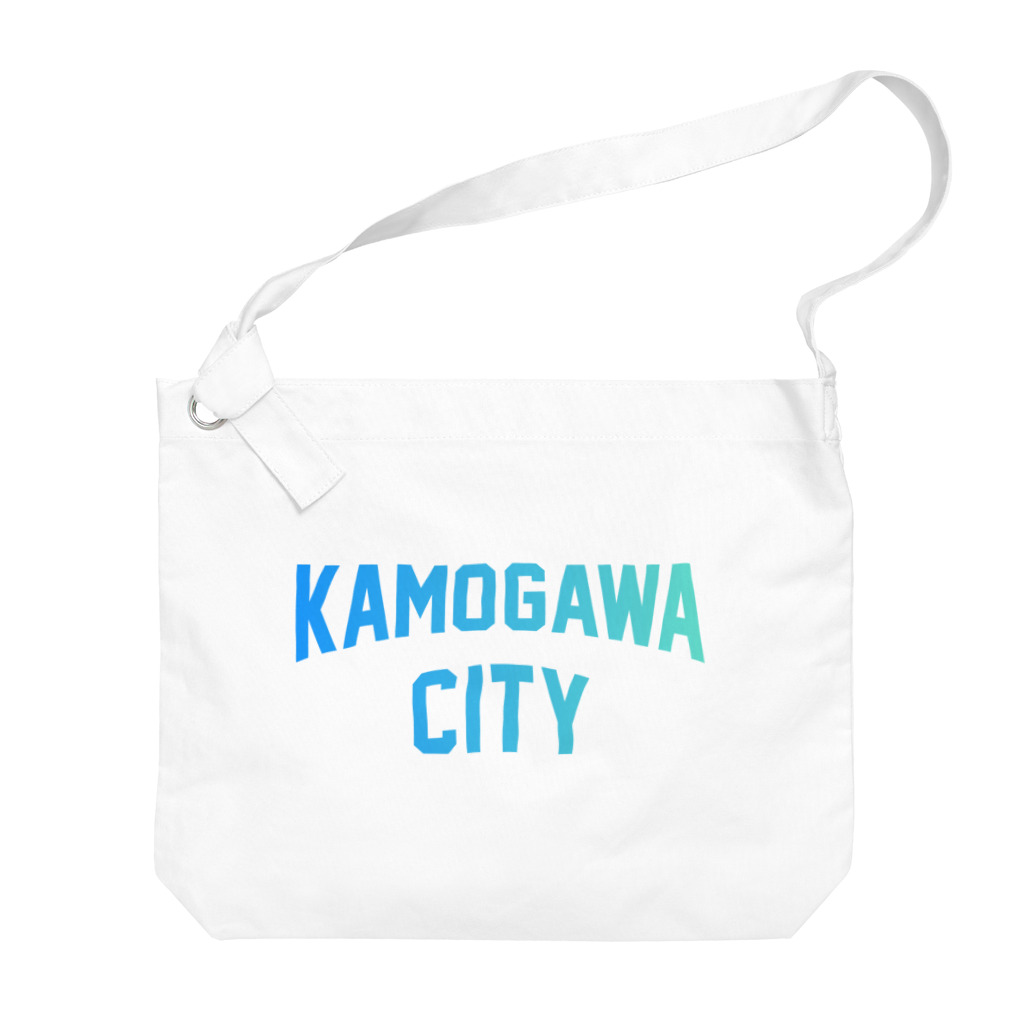 JIMOTOE Wear Local Japanの鴨川市 KAMOGAWA CITY ビッグショルダーバッグ