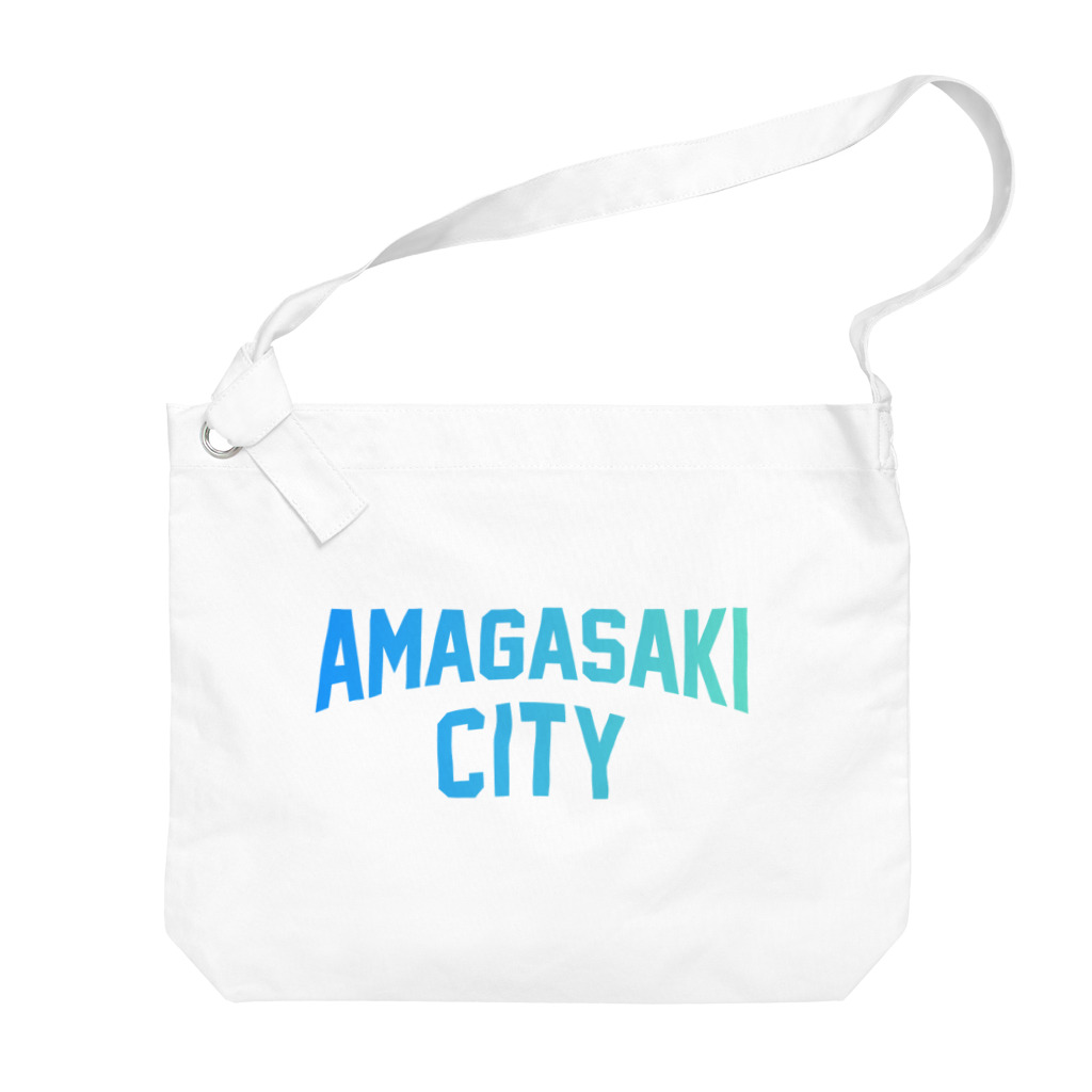 JIMOTOE Wear Local Japanの尼崎市 AMAGASAKI CITY ビッグショルダーバッグ