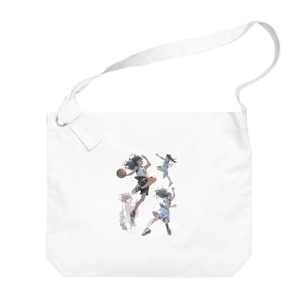 sports_musumeのバスケ少女  Big Shoulder Bag