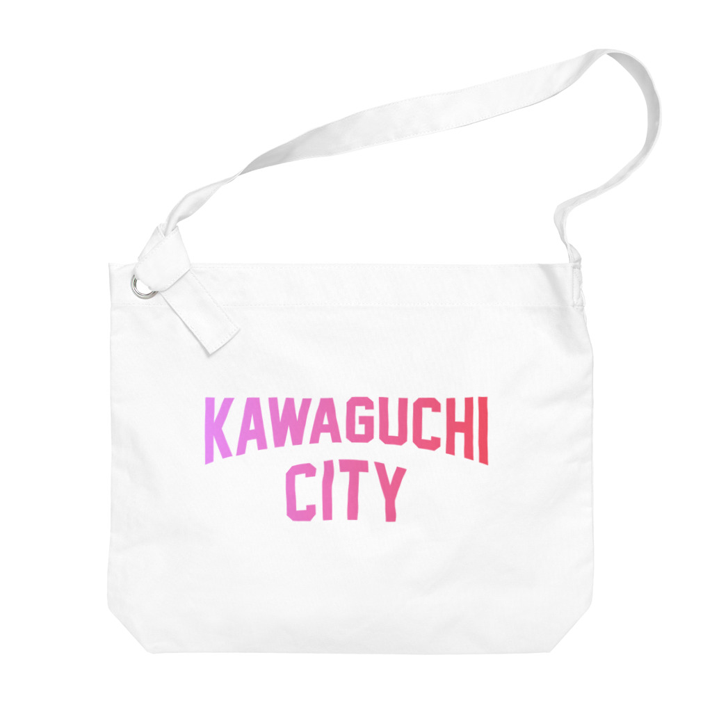 JIMOTOE Wear Local Japanの川口市 KAWAGUCHI CITY Big Shoulder Bag