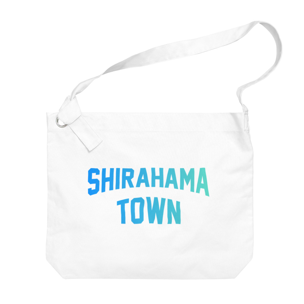 JIMOTOE Wear Local Japanの白浜町 SHIRAHAMA TOWN Big Shoulder Bag
