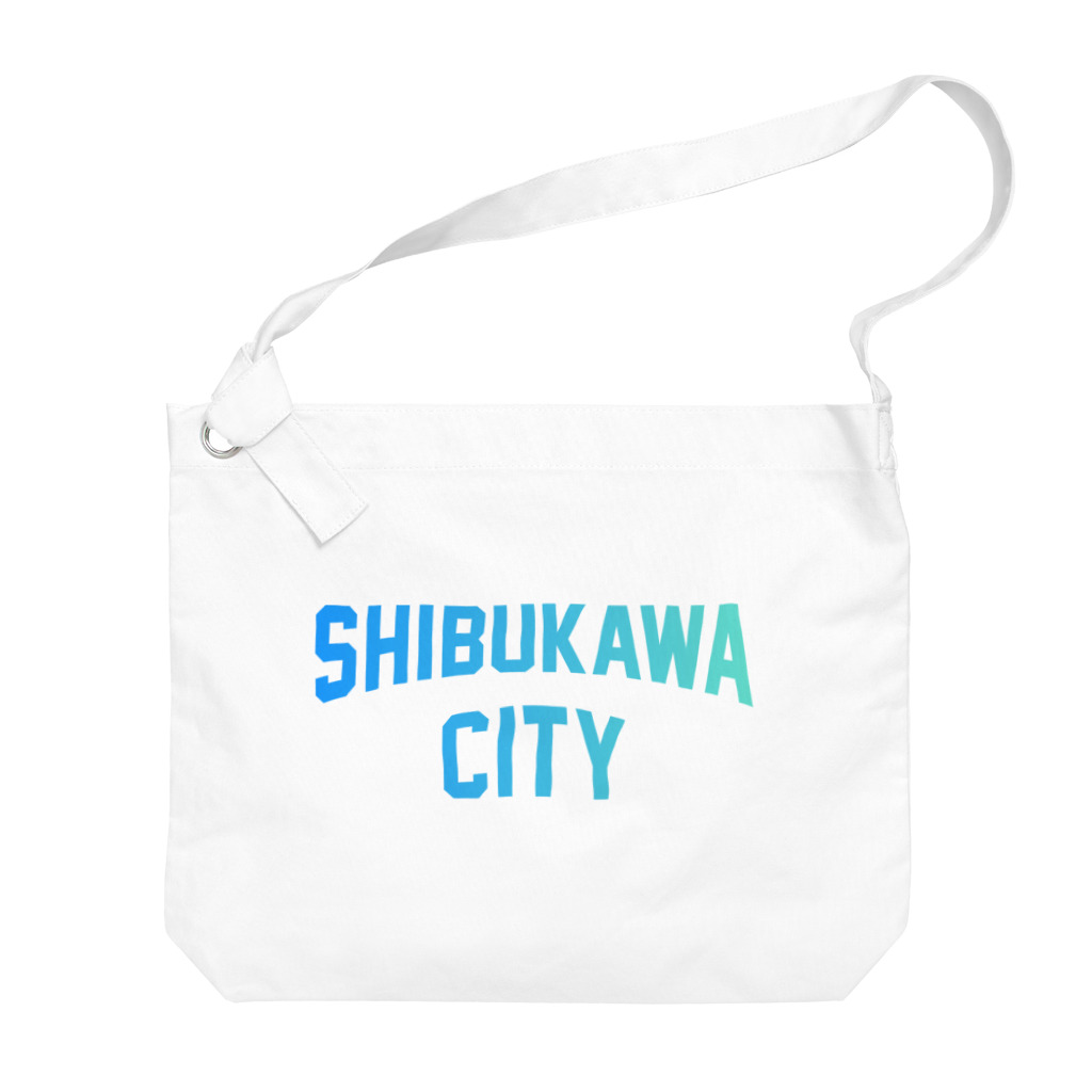 JIMOTOE Wear Local Japanの渋川市 SHIBUKAWA CITY ビッグショルダーバッグ