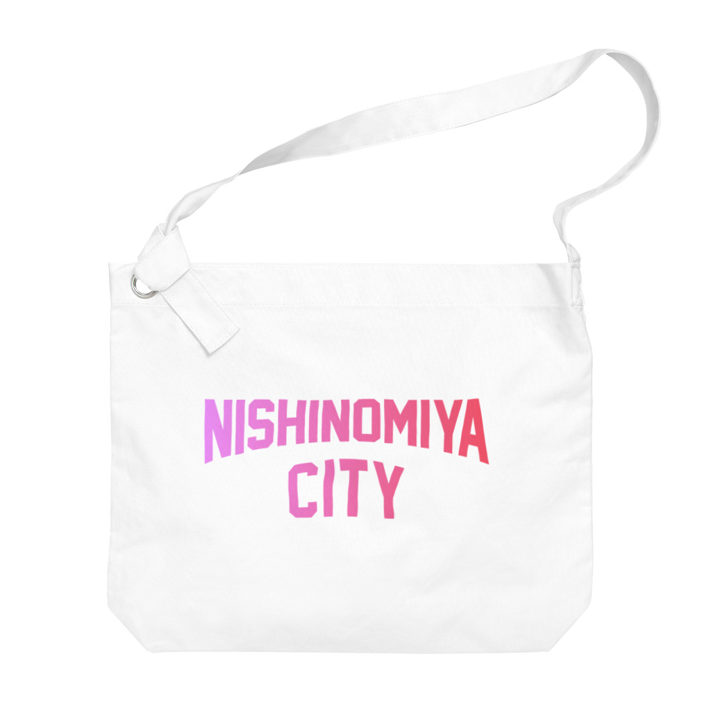 JIMOTOE Wear Local Japanの西宮市 NISHINOMIYA CITY Big Shoulder Bag