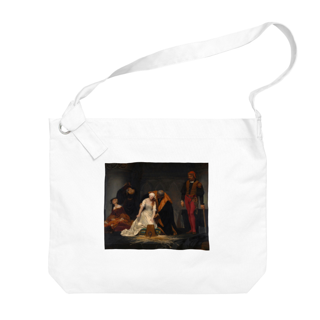 世界美術商店のレディ・ジェーン・グレイの処刑 / The Execution of Lady Jane Grey Big Shoulder Bag