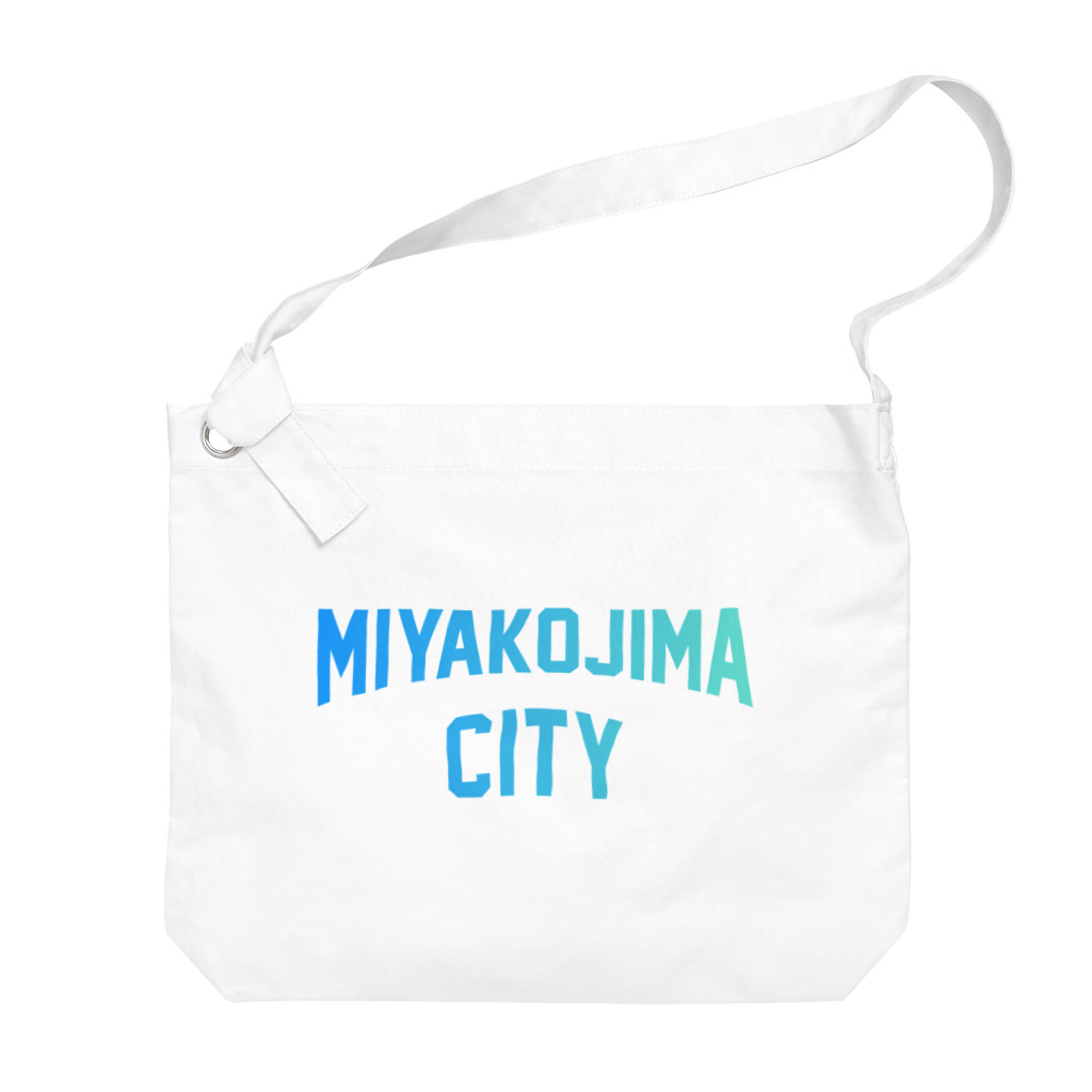 JIMOTOE Wear Local Japanの宮古島市 MIYAKOJIMA CITY Big Shoulder Bag
