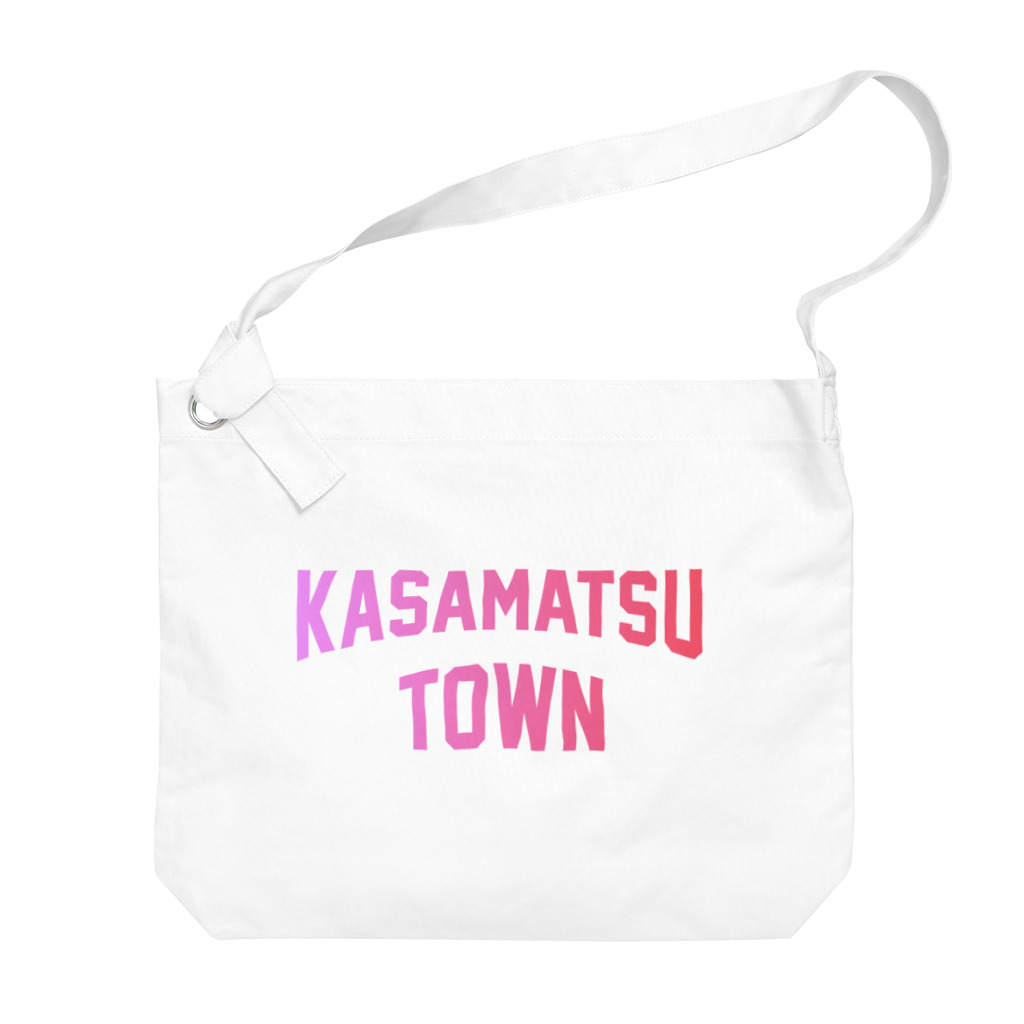 JIMOTOE Wear Local Japanの笠松町 KASAMATSU TOWN Big Shoulder Bag