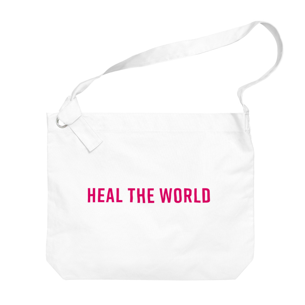 GreenCrystalのHeal the world ビッグショルダーバッグ