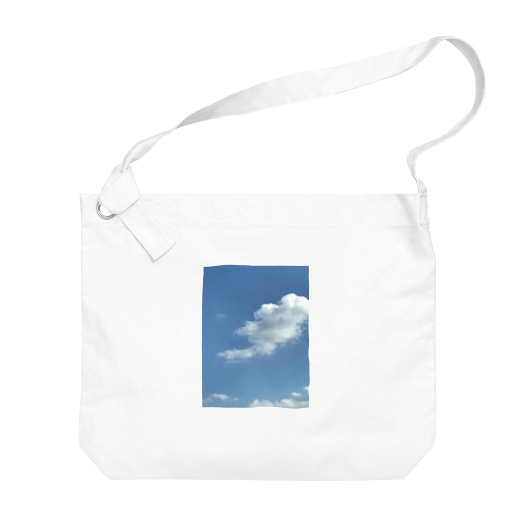 奈樹(なな)の雲✨ 晴れ☀️ 自然✨ ビッグショルダーバッグ