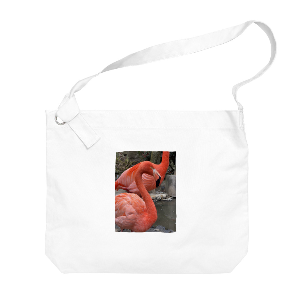 しむらのフラミンゴ Big Shoulder Bag