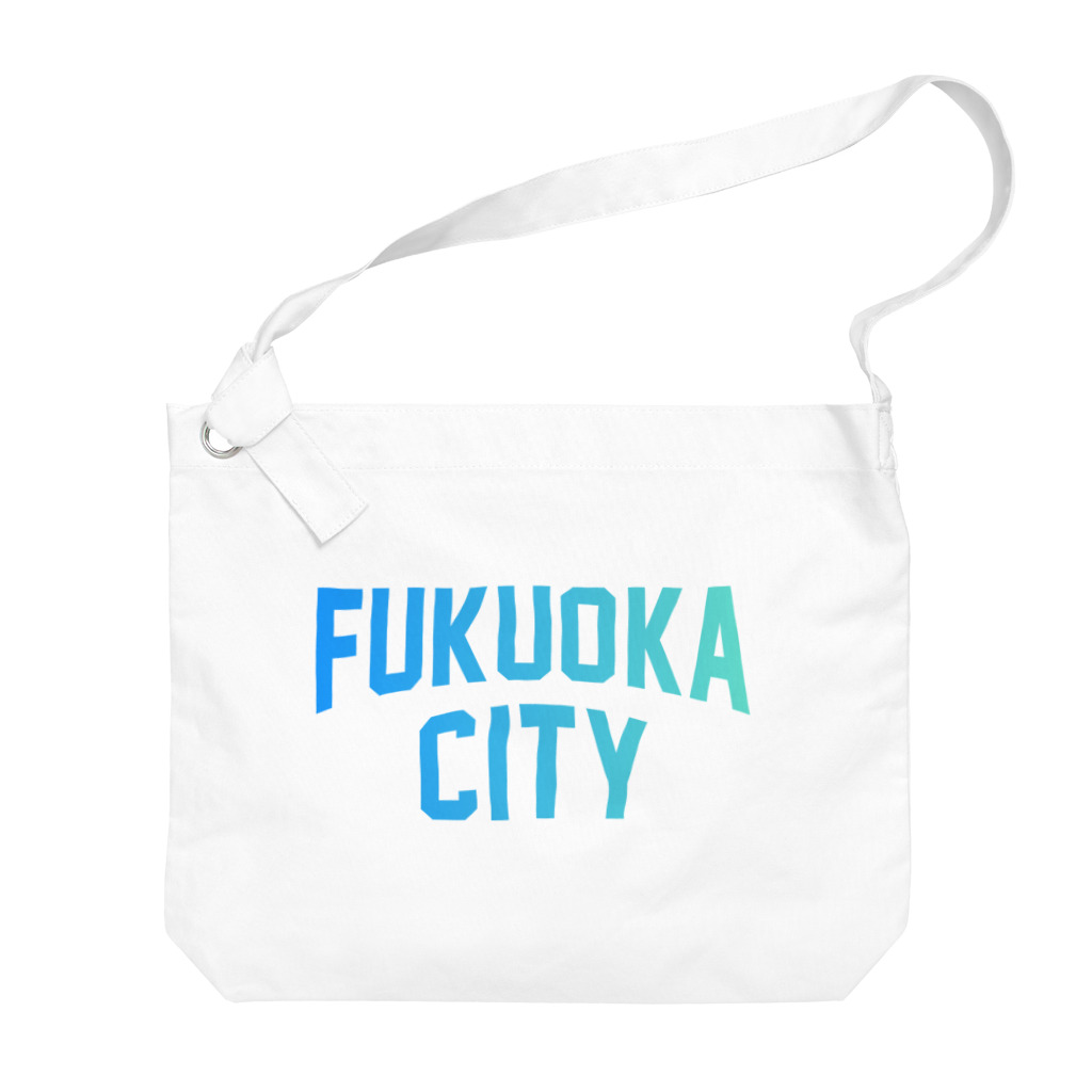 JIMOTOE Wear Local Japanの福岡市 FUKUOKA CITY Big Shoulder Bag