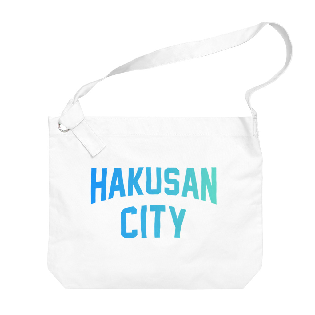 JIMOTOE Wear Local Japanの白山市 HAKUSAN CITY ビッグショルダーバッグ