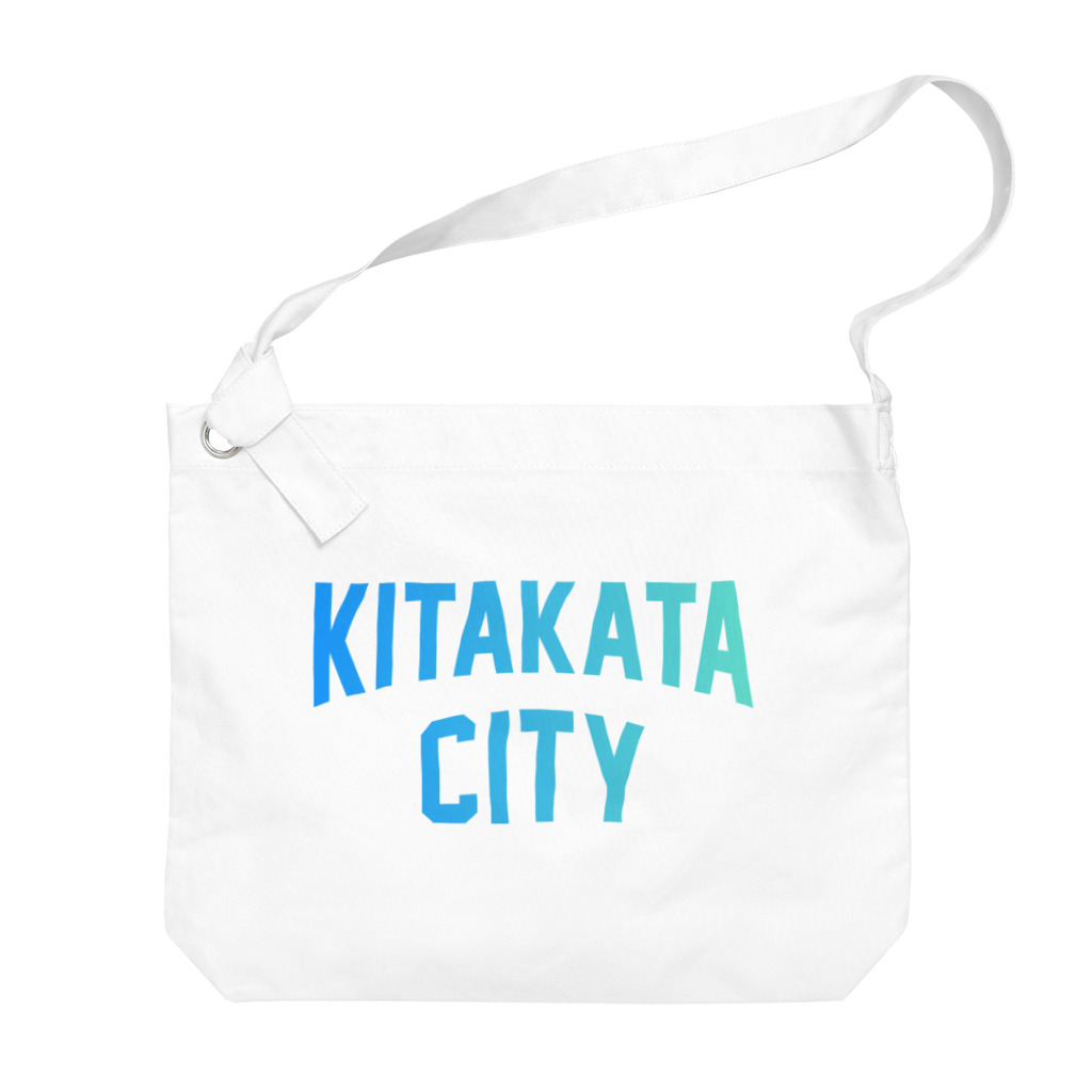 JIMOTOE Wear Local Japanの喜多方市 KITAKATA CITY ビッグショルダーバッグ