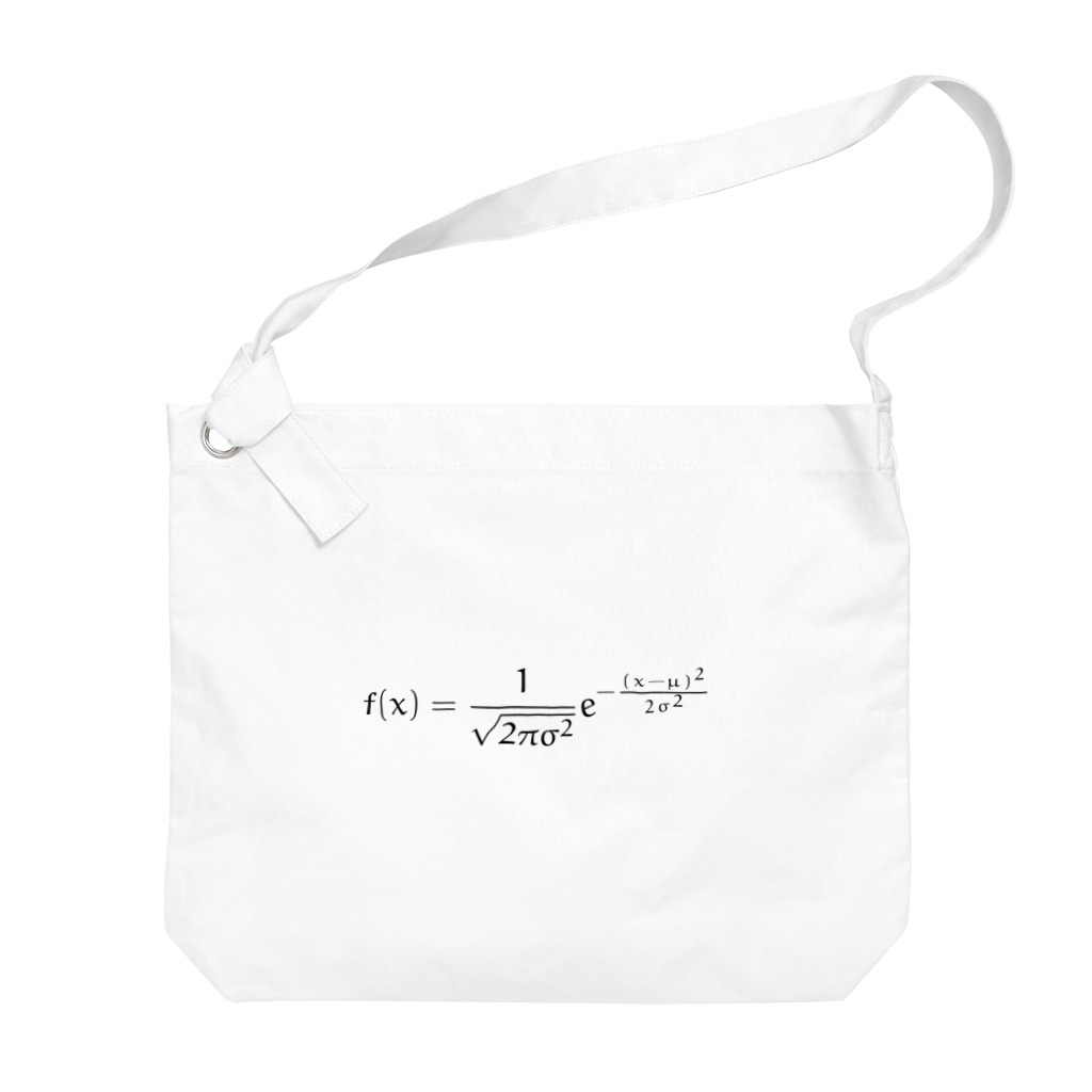 yoshino_worksの正規分布 Big Shoulder Bag