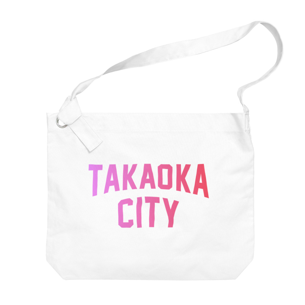 JIMOTOE Wear Local Japanの高岡市 TAKAOKA CITY Big Shoulder Bag
