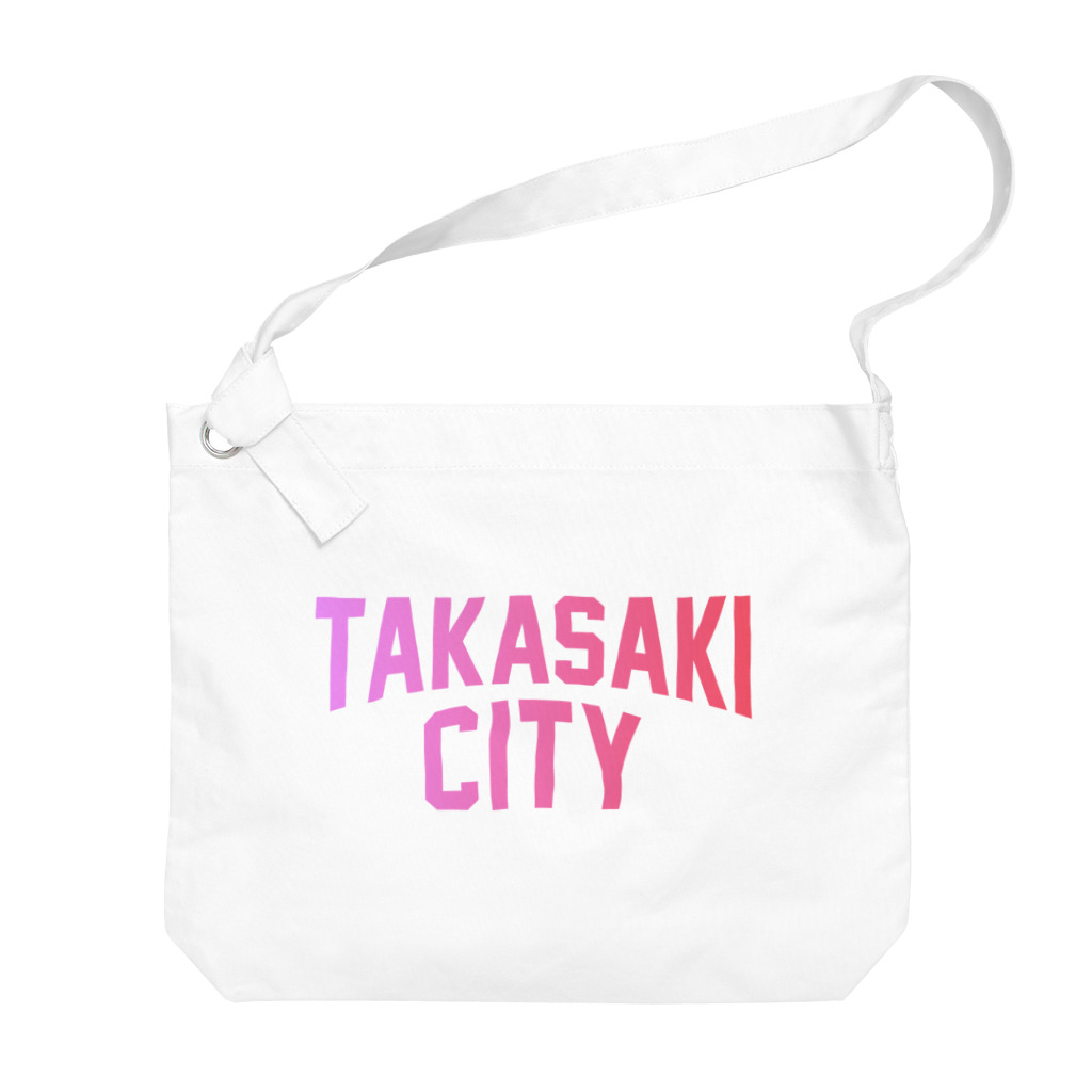 JIMOTOE Wear Local Japanの高崎市 TAKASAKI CITY Big Shoulder Bag