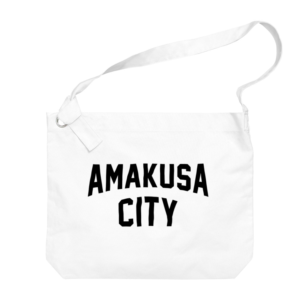 JIMOTOE Wear Local Japanの天草市 AMAKUSA CITY Big Shoulder Bag