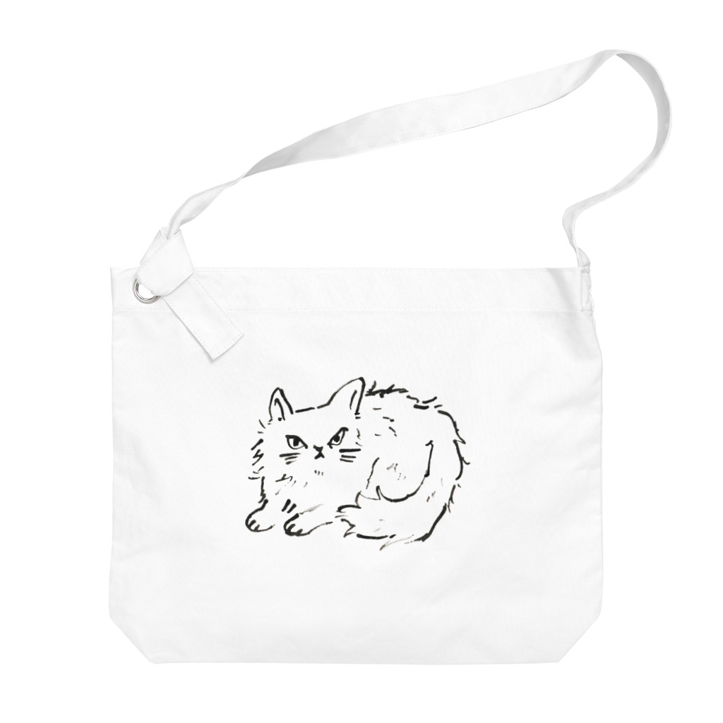 monoのペルシャ猫 Big Shoulder Bag