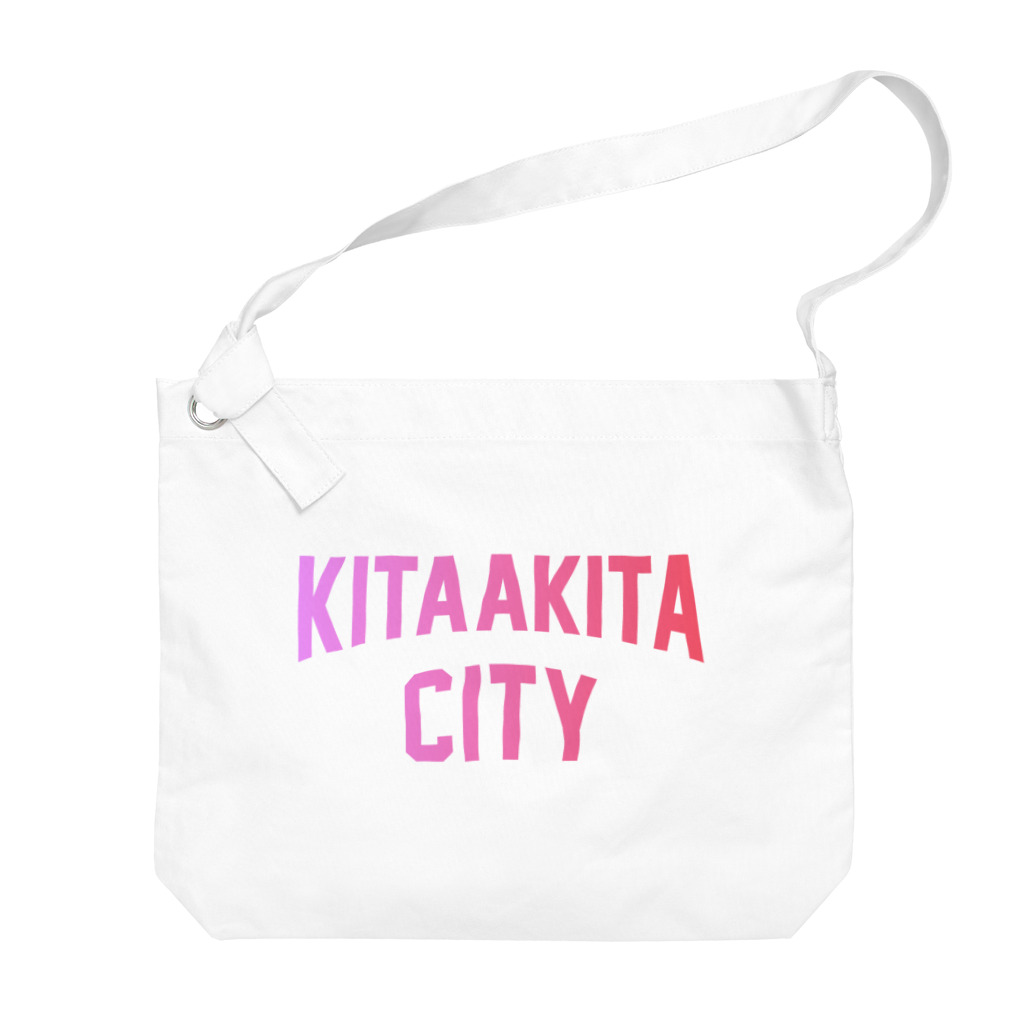 JIMOTOE Wear Local Japanの北秋田市 KITAAKITA CITY Big Shoulder Bag