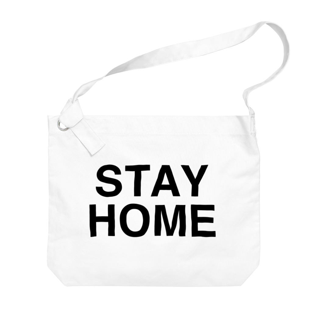 TOKYO LOGOSHOP 東京ロゴショップのSTAY HOME-ステイホーム- Big Shoulder Bag