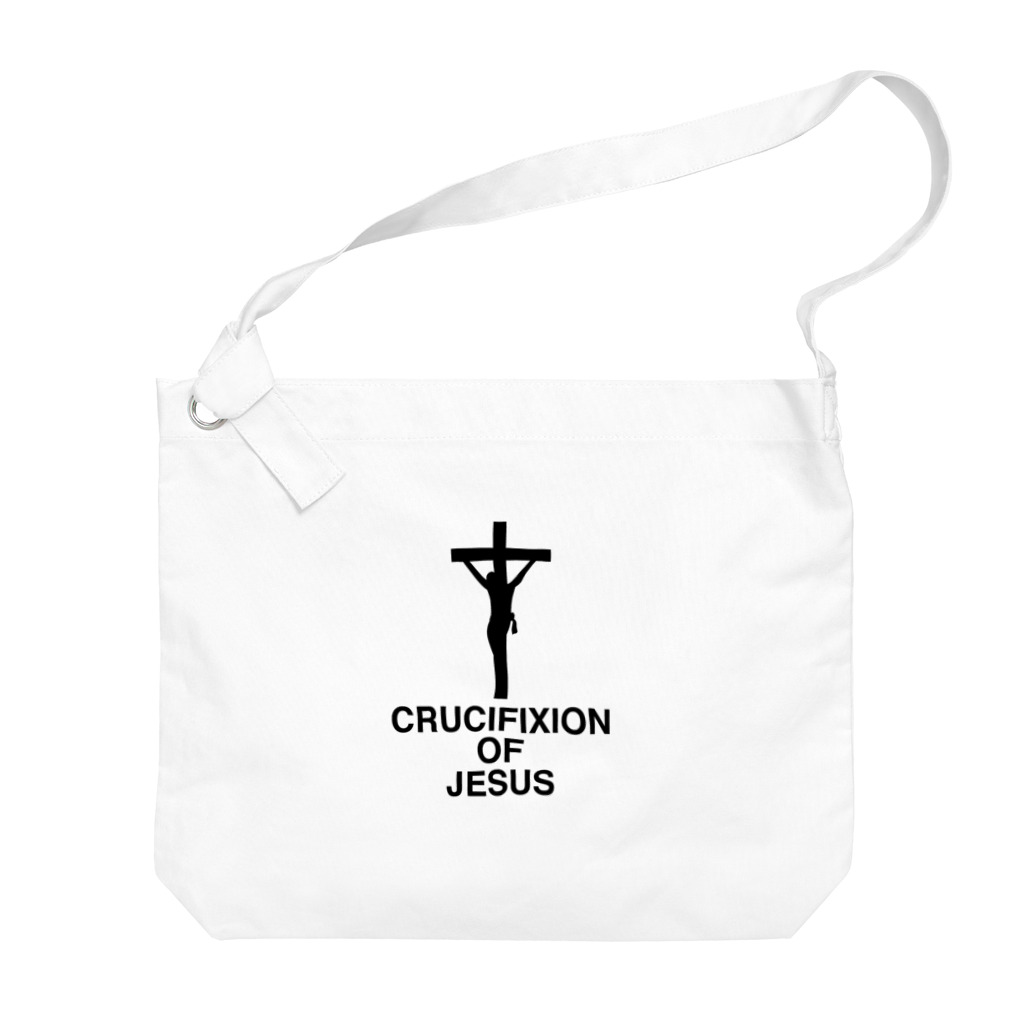 DRIPPEDのCRUCIFIXION OF JESUS-キリストの磔刑- ビッグショルダーバッグ