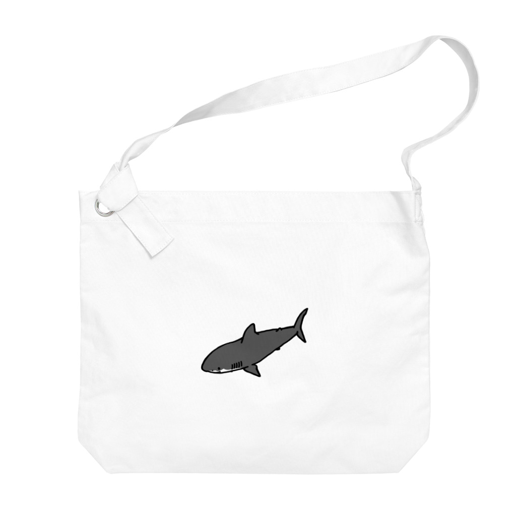 2gのサメ Big Shoulder Bag