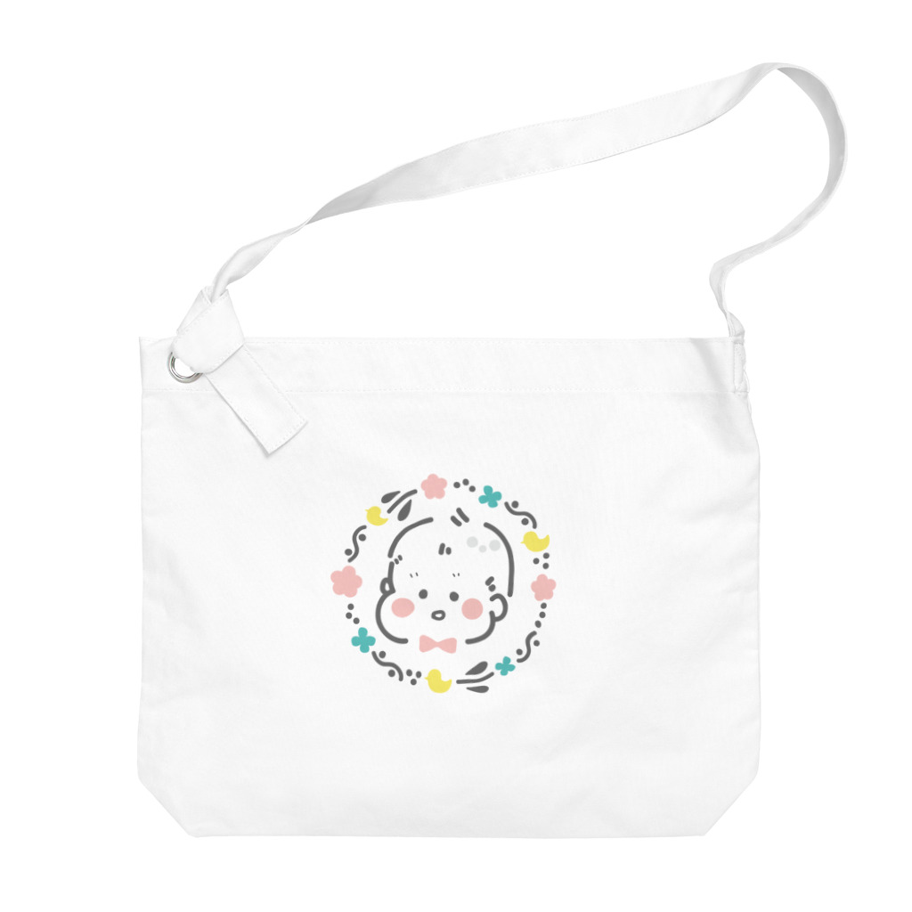 グリ子のベビマーク Big Shoulder Bag