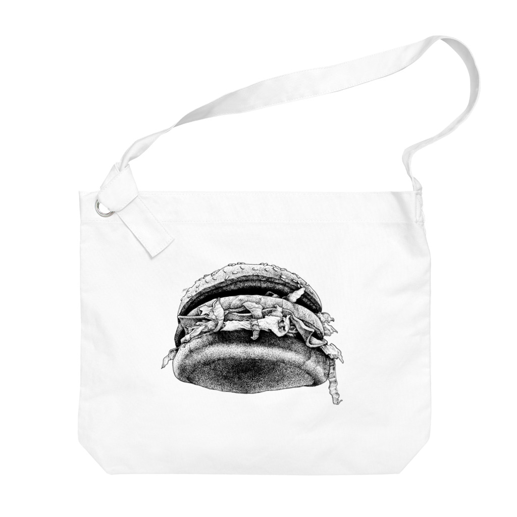 松田望のFlying Hamburger Big Shoulder Bag