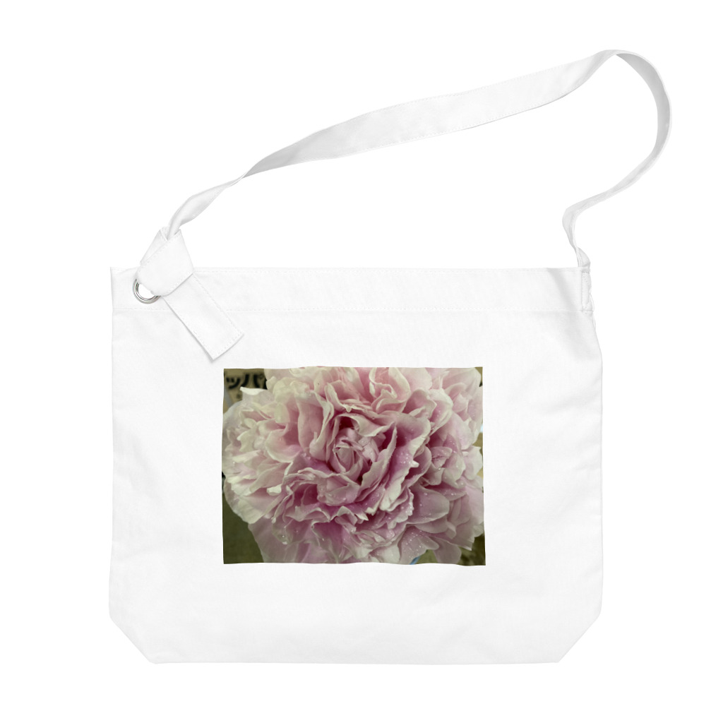 米農家の絵描きのうちの芍薬 Big Shoulder Bag