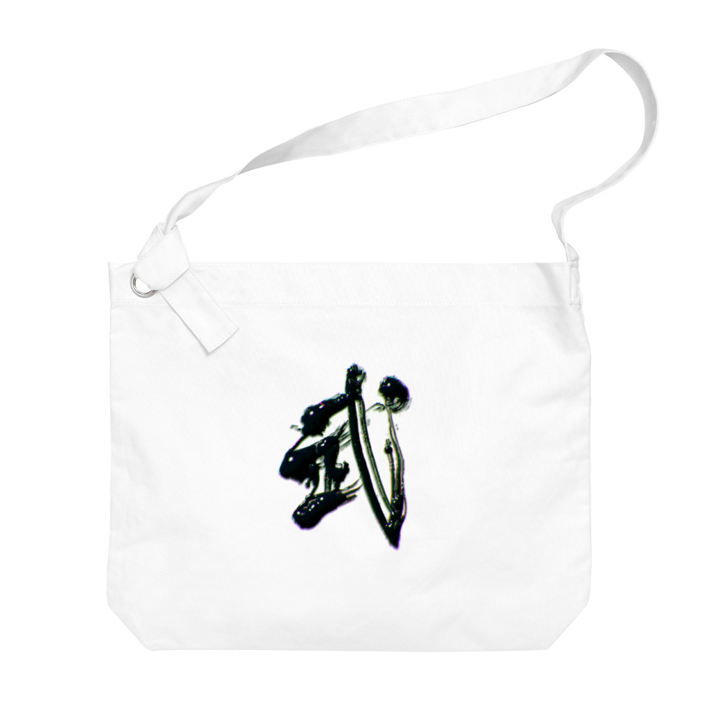 calligra_rtの【武】just a Japanese SAMURAI Big Shoulder Bag