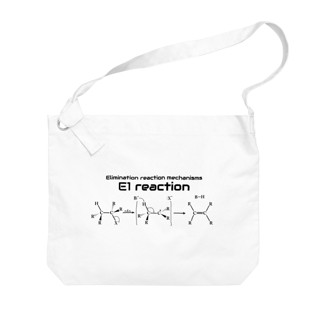U LibraryのE1反応（有機化学） Big Shoulder Bag