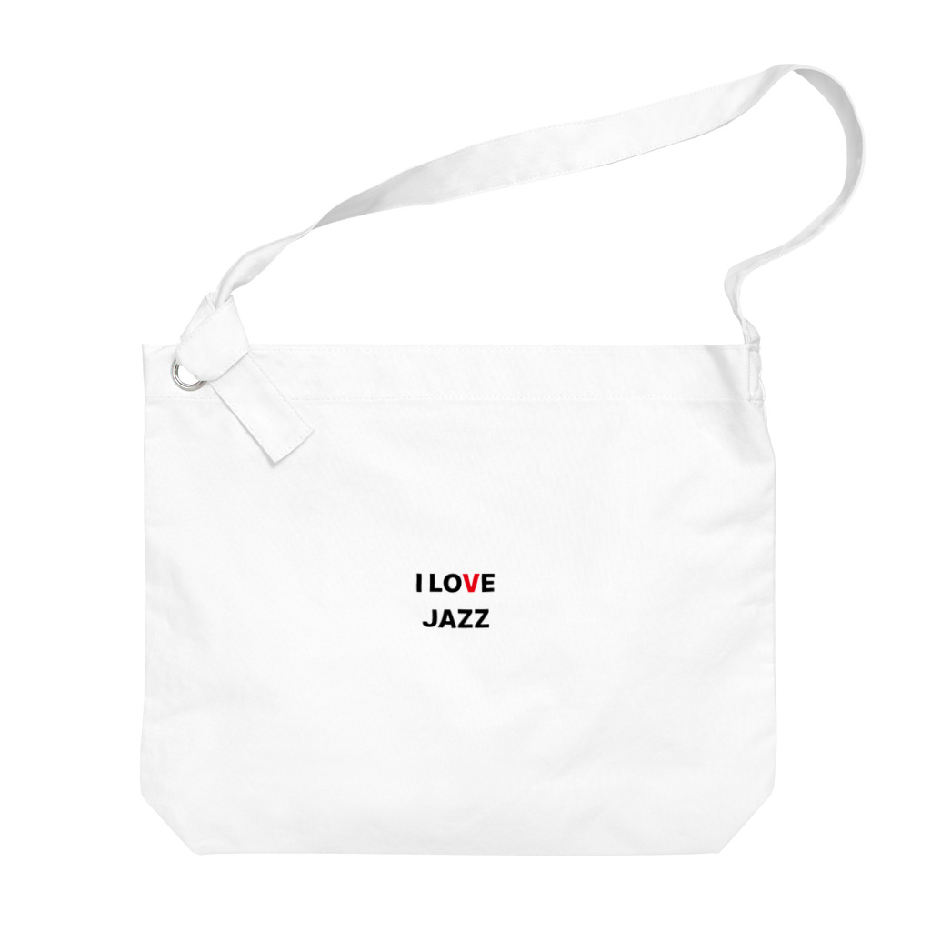 phot&type のI LOVE JAZZ Big Shoulder Bag
