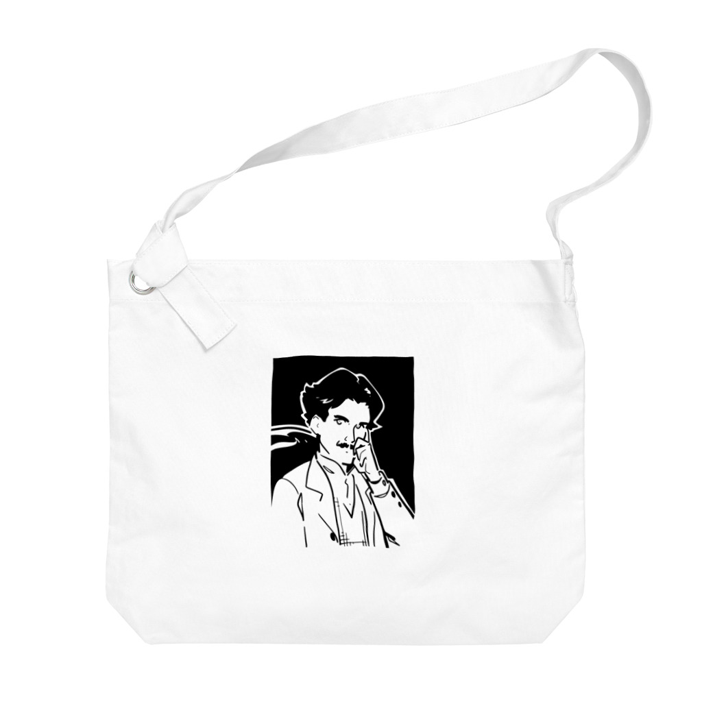 山形屋米店のニコラ・テスラ（Nikola Tesla） Big Shoulder Bag