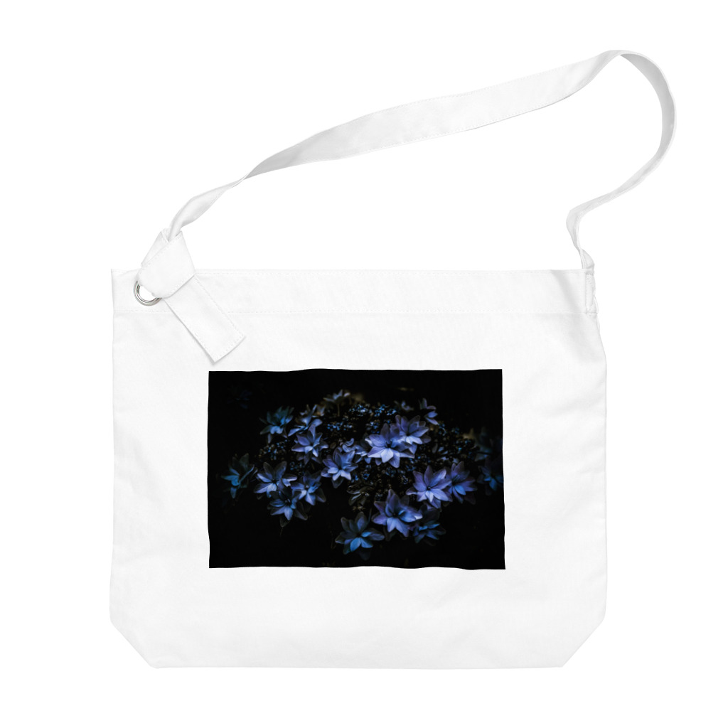 FUYUGITUNE-officialの紫陽花 宵闇青藍 Big Shoulder Bag