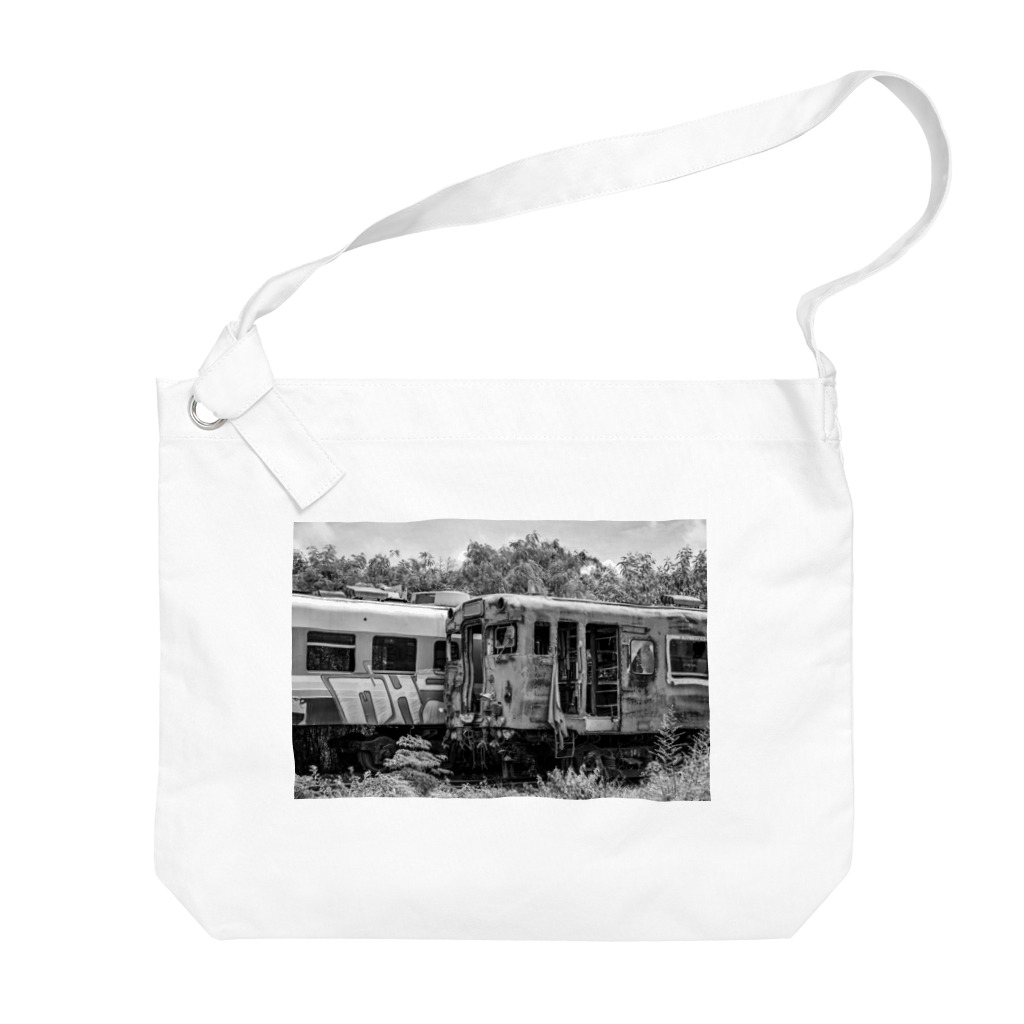 Second_Life_of_RailwaysのJR西日本の播但線で走っていたキハ58系はタイに譲渡されるも朽ち果てた Big Shoulder Bag