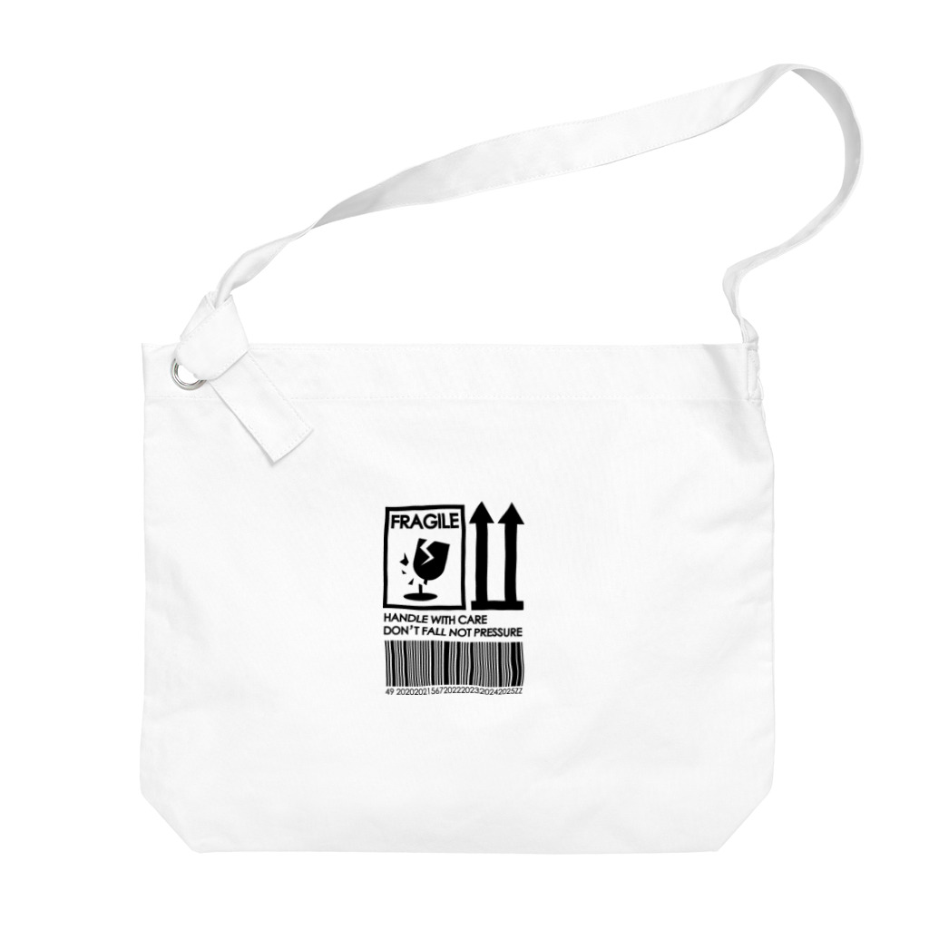 TSUKIKOU SHOP のFRAGILE Big Shoulder Bag