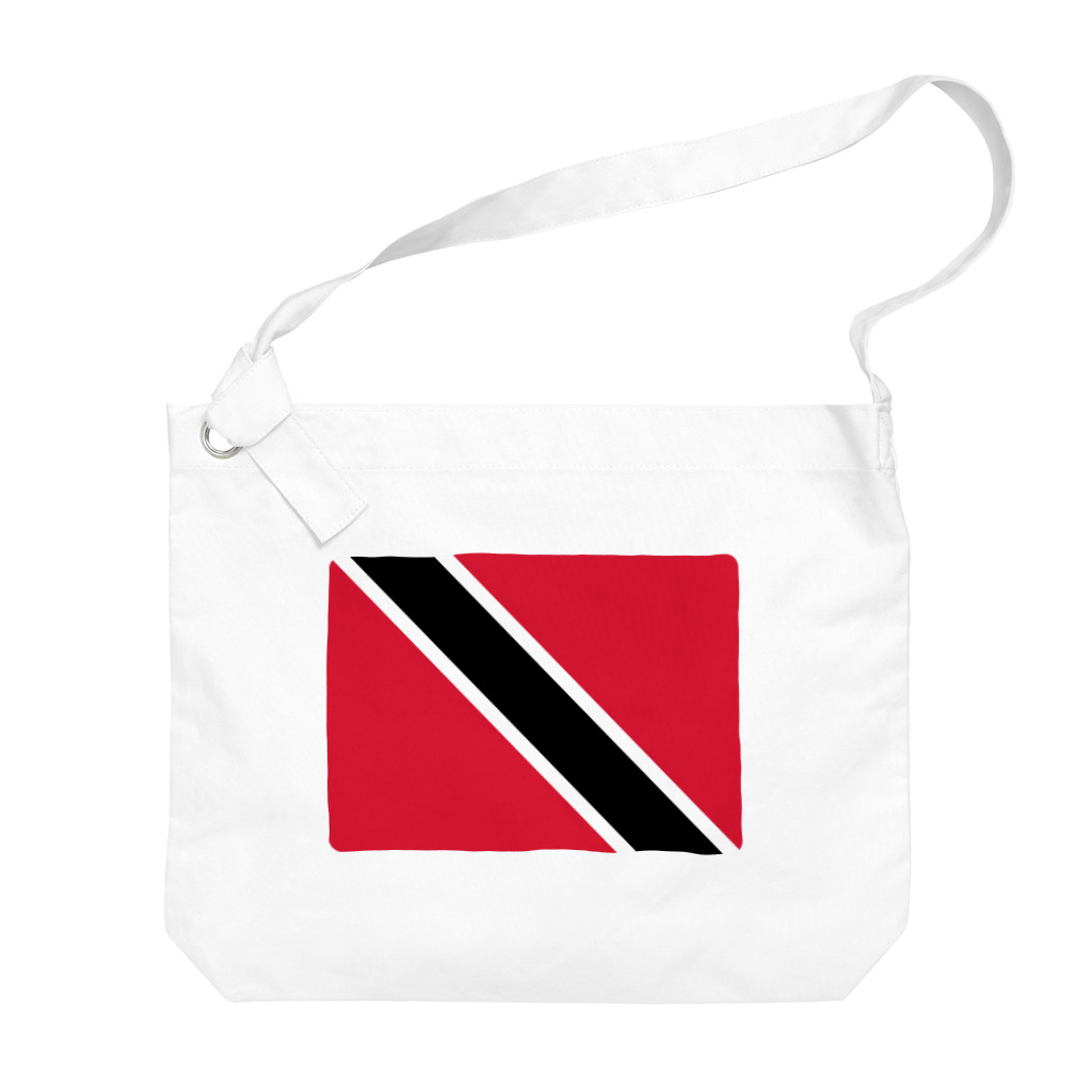 お絵かき屋さんのトリニダード・トバゴの国旗 Big Shoulder Bag