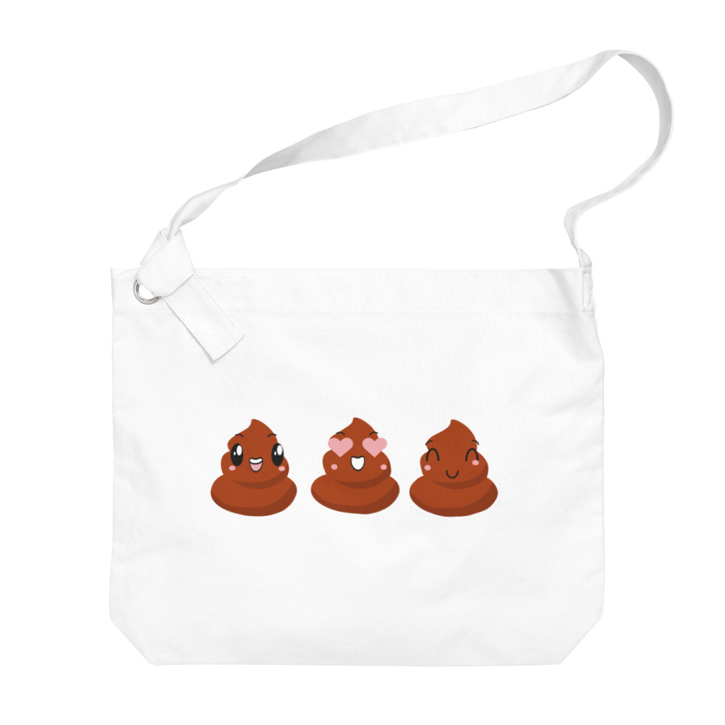 FoxFangのkawaii poop Big Shoulder Bag