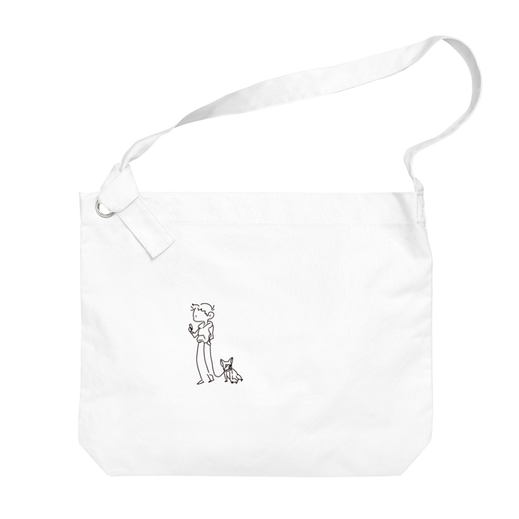 Boston ShopのDog-walking細 Big Shoulder Bag