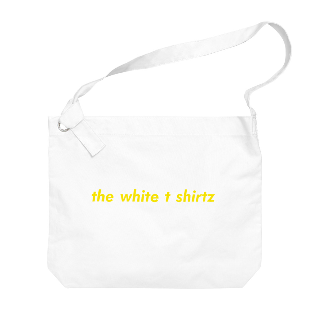 qqq shopのthe white t shirtz Big Shoulder Bag