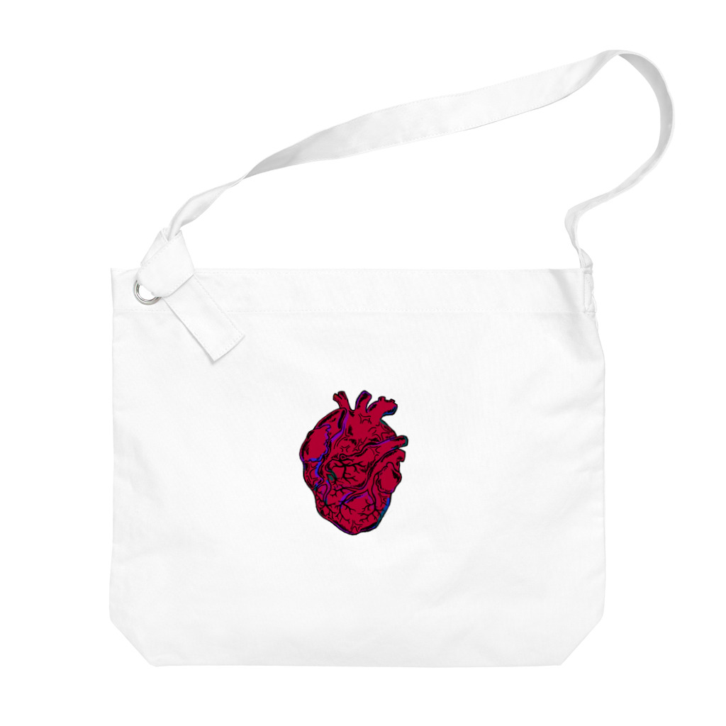 大先生の心臓 Big Shoulder Bag