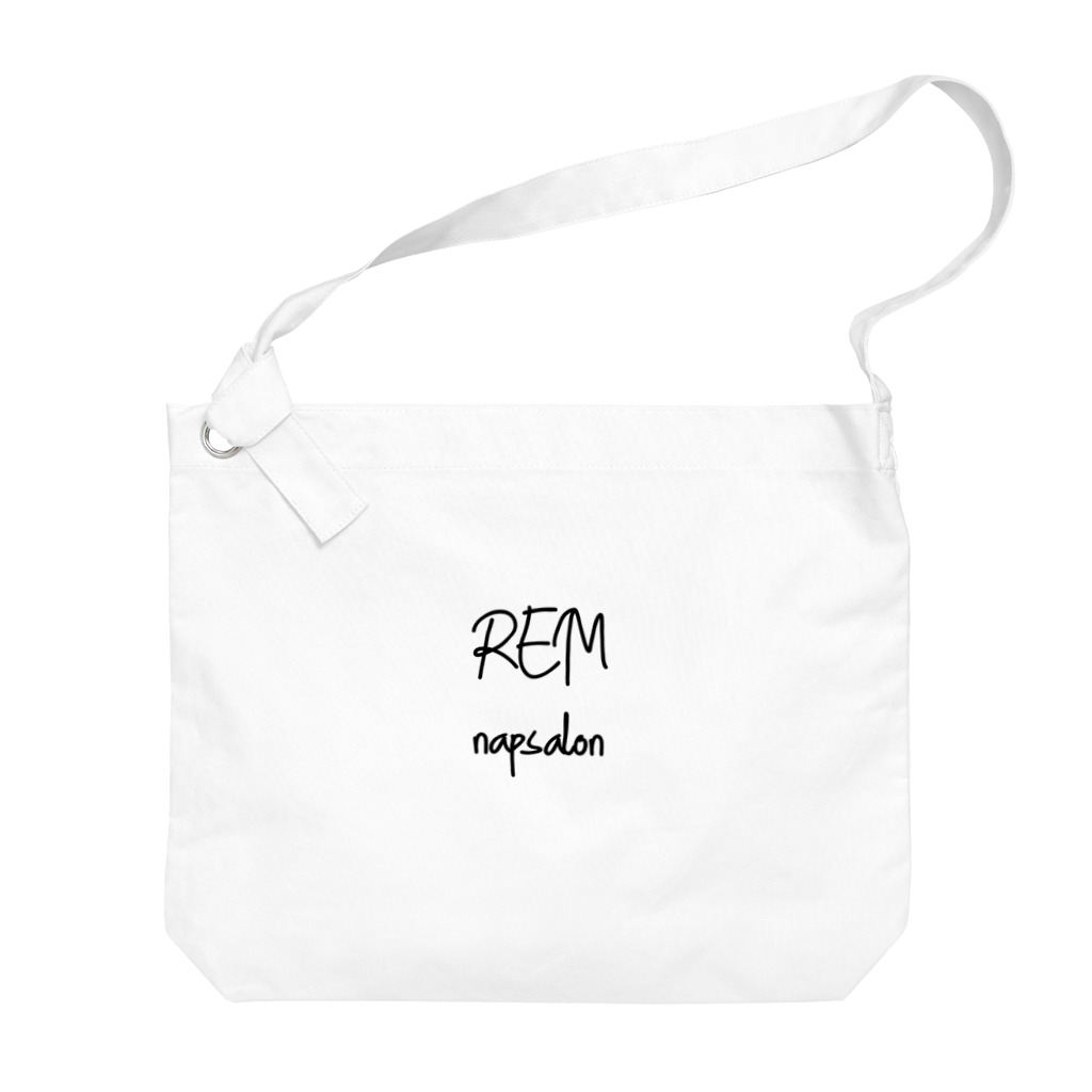 REM napsalonのREMオリジナルグッズ ビッグショルダーバッグ