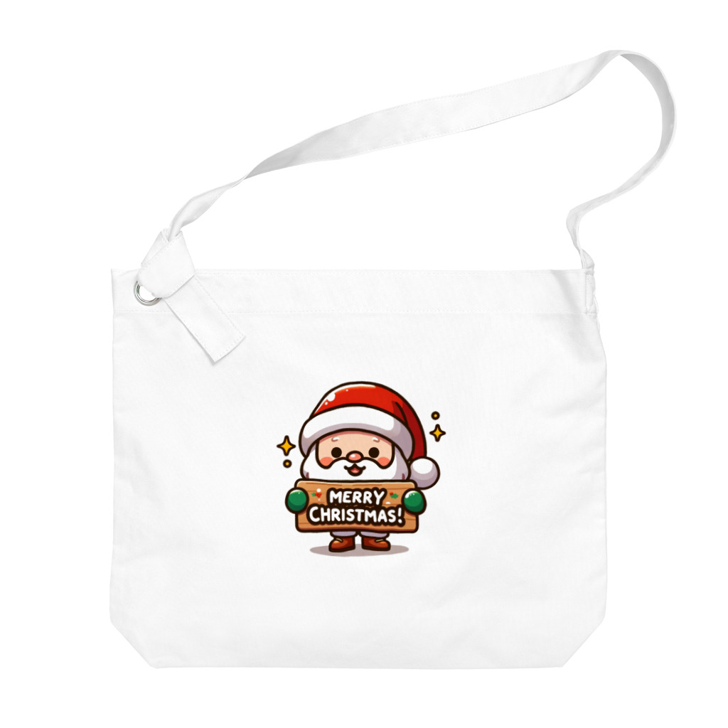mitsu5872のサンタの陽気なクリスマスコレクション Big Shoulder Bag