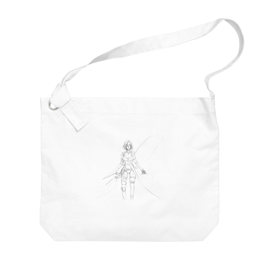 TWO DIMENSIONSの毒蛾 - Poisonous Moth Big Shoulder Bag