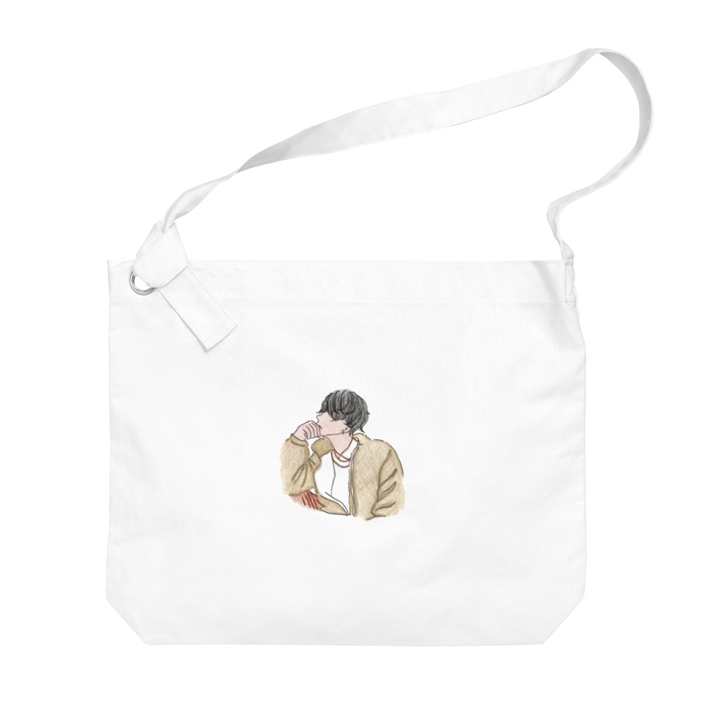 maotetsu_0319のカップル男性向け　秋服長袖 Big Shoulder Bag